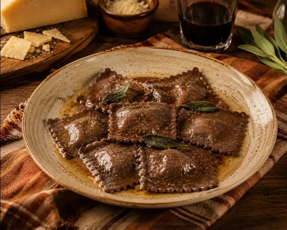 Ravioloni di agnello